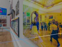 Summer party gallery venue